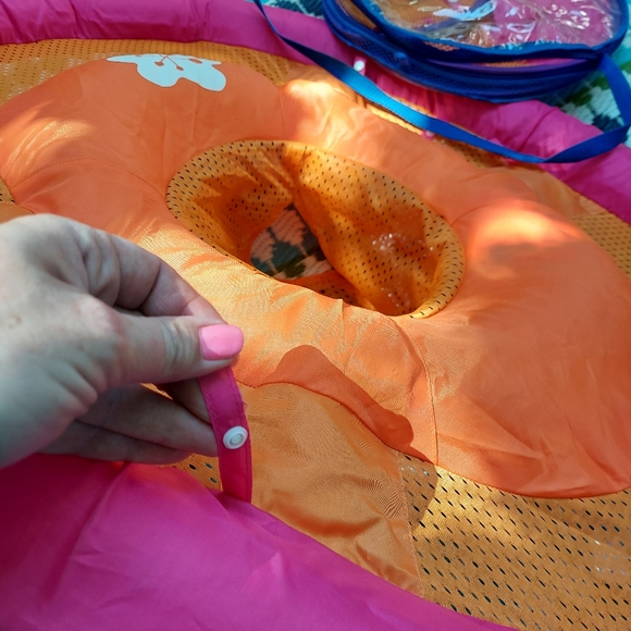 Swim Ways Infant Floatie With Sun Canopy - Picture 7 of 9